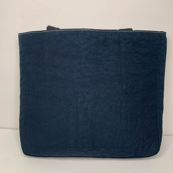 KIPLING blue laptop bag sleeve clutch nylon- padded. Universal bag. Multi use - Picture 5 of 11